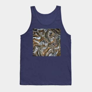 Abstract Old Coins Tank Top